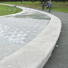 Diana, Princess of Wales Memorial Foundation in London, Britain by architect Kathryn Gustafson