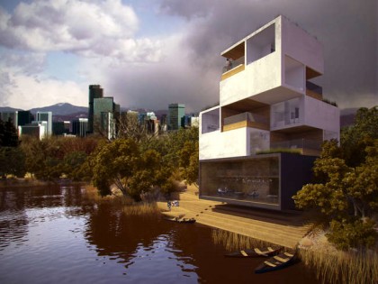Proposed micro-housing, Denver