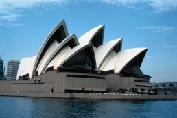 Opera House in Sydney, Australia by architect Jorn Utzon