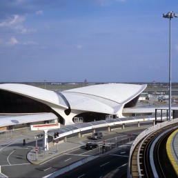 TWA Flight Center in New York, New York by architect Eero Saarinen
