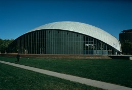 Kresge Auditorium in Cambridge, Massachussetts by architect Eero Saarinen