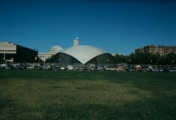 Kresge Auditorium in Cambridge, Massachussetts by architect Eero Saarinen