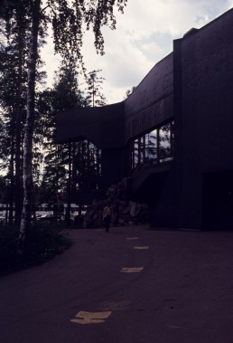Dipoli in Espoo (Otaniemi), Finland by architect Reima and Raili Pietilä