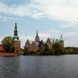 Frederiksborg Castle in Hillerod, Denmark by architect Hans and Lorenz van Steenwinckel