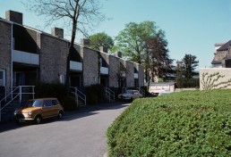 Soholm Row Houses in Copenhagen, Klampenborg by architect Arne Jacobsen