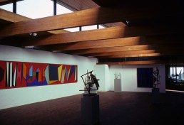 Louisiana Museum of Modern Art in Copenhagen, Humlebæk by architects Vilhelm Wohlert, Jørgen Bo