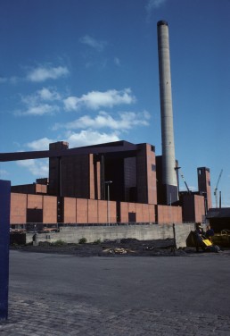 Hanasaari Power Plant in Helsinki, Finland by architect Timo Jussi Penttilä