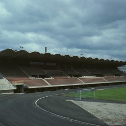 Tampere Stadium in Tampere, Finland by architect Timo Penttila