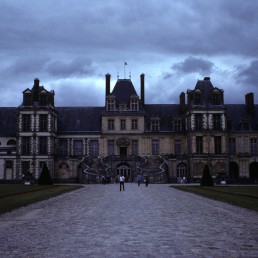 Palace at Fontainebleau in Paris, France