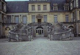 Palace at Fontainebleau in Paris, France