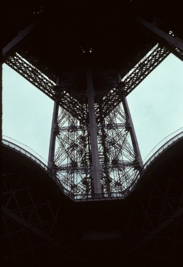Eiffel Tower in Paris, France by architects Eiffel & Cie, Maurice Koechlin, Émile Nougier