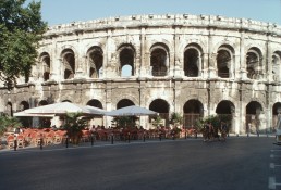 Arena of Nîmes in Nimes, France