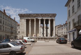 Temple d'Auguste et de Livie in Vienne, France