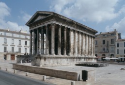 Maison Carree in Nimes, France