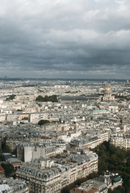 Paris urban landscape in Paris, France