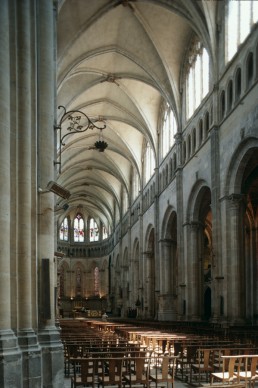 Vézelay Abbey in Vézelay, France