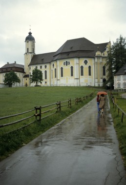 Pilgrimage Church of Wies in Steingaden, Germany by architect Dominikus Zimmermann