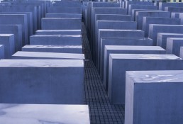 Memorial to the Murdered Jews of Europe in Berlin, Germany by architect Peter Eisenman