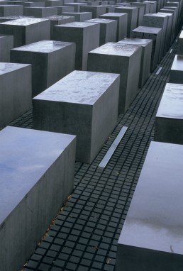 Memorial to the Murdered Jews of Europe in Berlin, Germany by architect Peter Eisenman