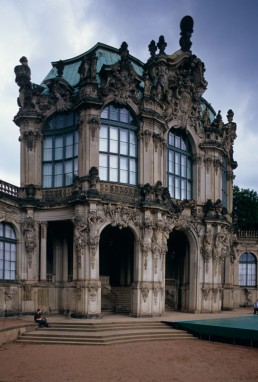 Dresdner Zwinger in Dresden, Germany by architect Matthaus Daniel Poppelmann