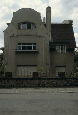 Large Glückert House in Darmstadt, Germany by architect Joseph Maria Olbrich