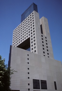 Messe Torhaus in Frankfurt, Germany by architect Oswald Mathias Ungers