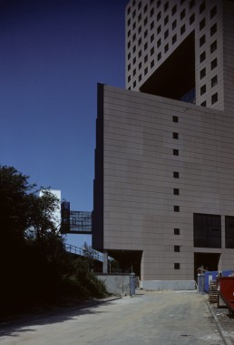Messe Torhaus in Frankfurt, Germany by architect Oswald Mathias Ungers