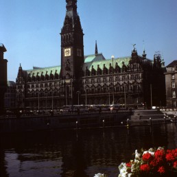 Hamburg Town Hall in Hamburg, Germany
