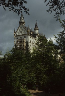 Neuschwastein Castle in Schwangau, Germany by architect Eduard Riedel