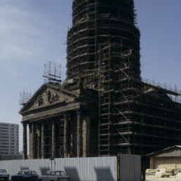 New Church (German Cathedral) in Berlin, Germany by architects Carl von Gontard, Martin Grünberg, Johann Wilhelm Schwedler