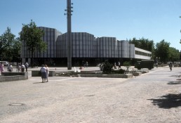 Wolfsburg Cultural Center in Wolfsburg, Germany by architect Alvar Aalto