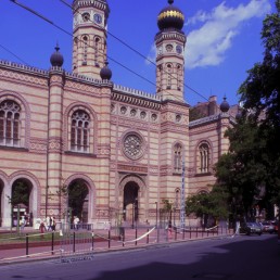 Dohány Street Synagogue in Budapest, Hungary