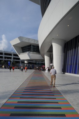 American Airlines Arena in Miami, Florida by architects Arquitectonica, HOK
