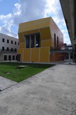 Paul L. Cejas School of Architecture Building in Miami, Florida by architect Bernard Tschumi