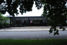 S. R. Crown Hall in Chicago, Illinois by architect Mies van der Rohe