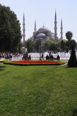 Mosque of Sultan Ahmed (Blue Mosque) in Istanbul, Turkey