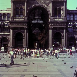 Galleria Vittorio Emanuele ll in Milan, Italy by architect Giuseppe Mengoni
