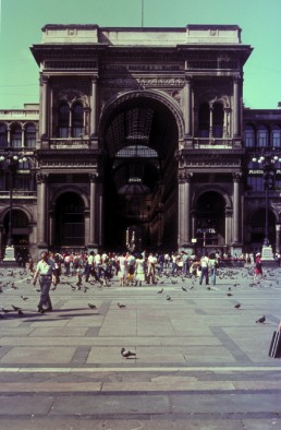 Galleria Vittorio Emanuele ll in Milan, Italy by architect Giuseppe Mengoni