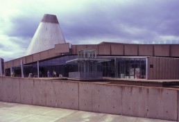 Museum of Glass in Tacoma, Washington by architect Arthur Erickson