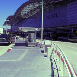 San Francisco International Airport in San Francisco, California by architect Skidmore Owings and Merrill