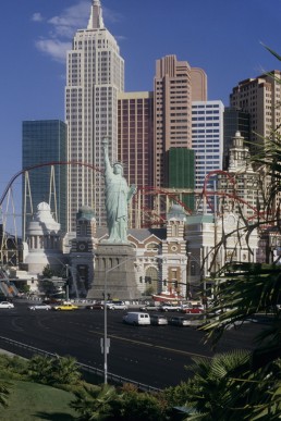 New York New York Las Vegas Hotel & Casino in Las Vegas, Navada by architect Gazkin & Bezanski