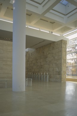 Museum of the Ara Pacis in Rome, Italy by architect Richard Meier