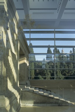 Museum of the Ara Pacis in Rome, Italy by architect Richard Meier