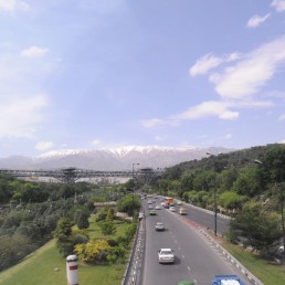 Tabiat Bridge in Tehran, Iran by architect Leila Araghian