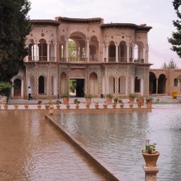 Bagh-e Shahzadeh gardens in Mahan, Iran