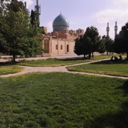 Shah Nematollah Vali tomb in Mahan, Iran