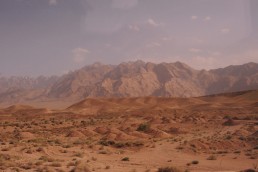 Mahan Desert in Mahan, Iran
