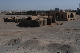 Zoroastrian burial site in Yazd, Iran