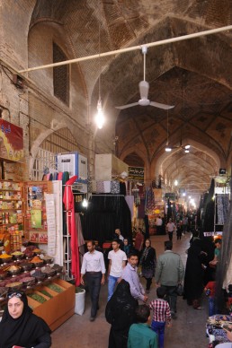 Shiraz Bazaar in Shiraz, Iran