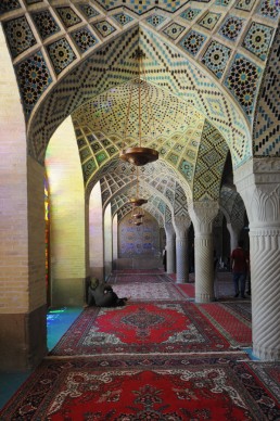 Pink Mosque in Shiraz, Iran